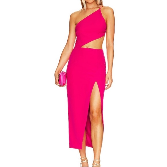 Luna Cut Out Midi Dress in Pink Punch
Bardot - Picture 4 of 4
